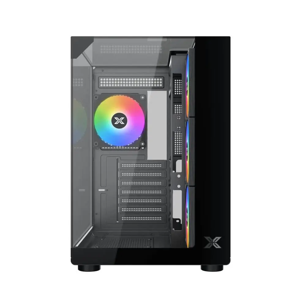 Кутия Xigmatek Aqua Compact 4 ARGB Fans Case ATX