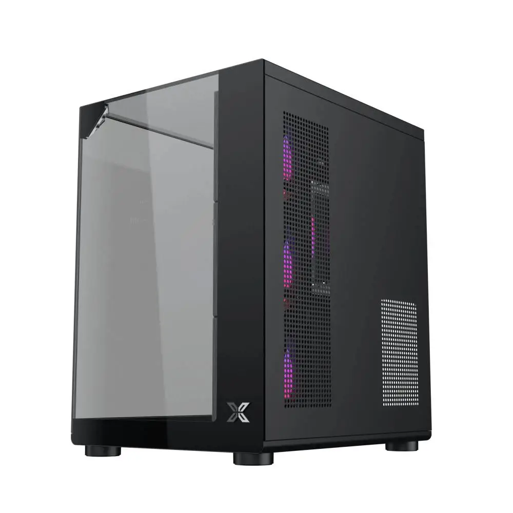 Кутия Xigmatek Aqua Compact 4 ARGB Fans Case ATX