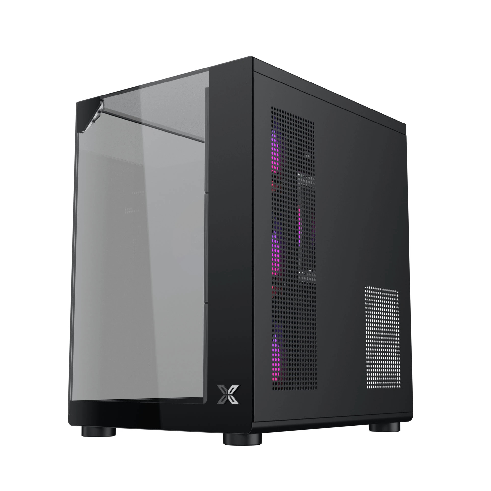 Кутия Xigmatek Aqua Compact 4 ARGB Fans Case ATX 