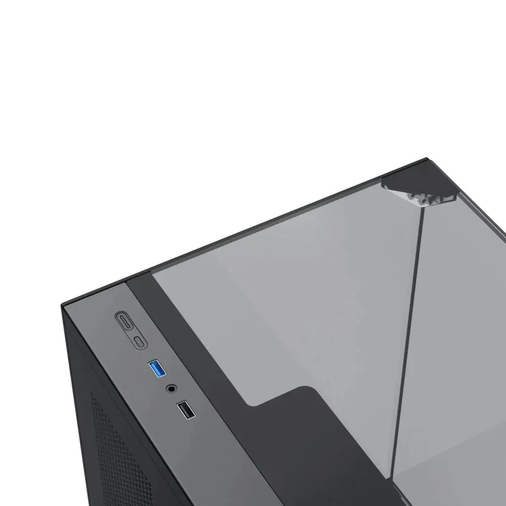 Кутия Xigmatek Aqua Compact 4 ARGB Fans Case ATX
