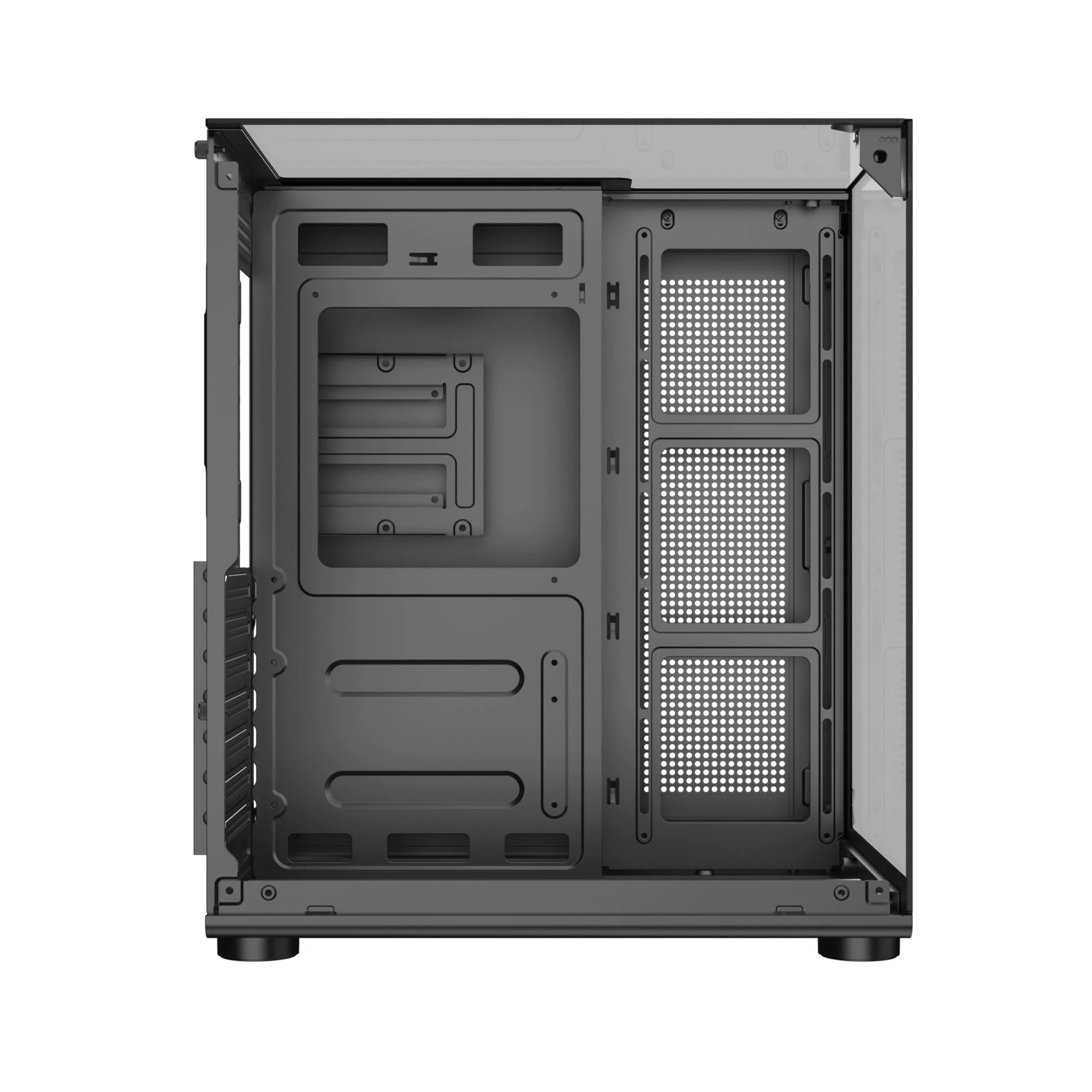 Кутия Xigmatek Aqua Compact 4 ARGB Fans Case ATX 