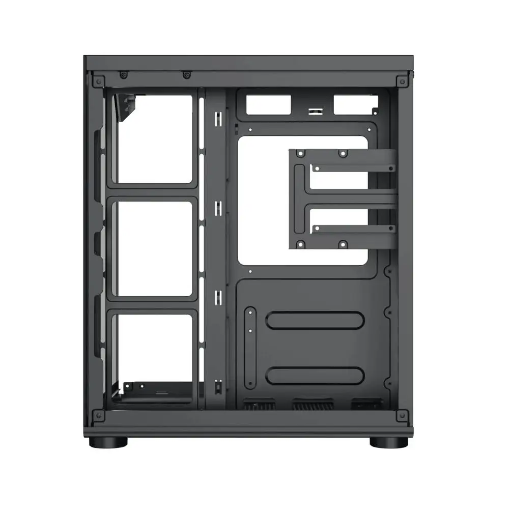 Кутия Xigmatek Aqua Compact 4 ARGB Fans Case ATX