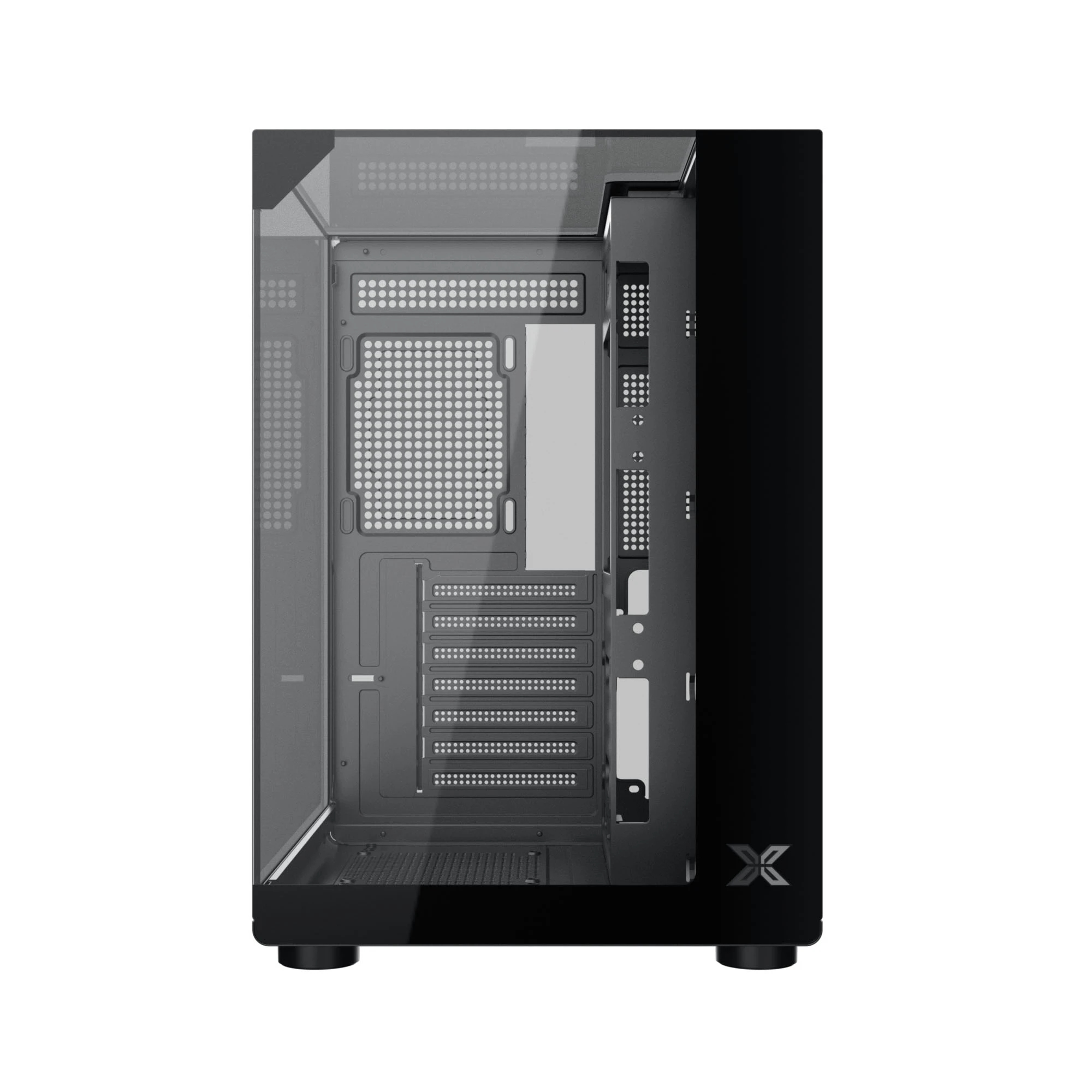 Кутия Xigmatek Aqua Compact 4 ARGB Fans Case ATX 