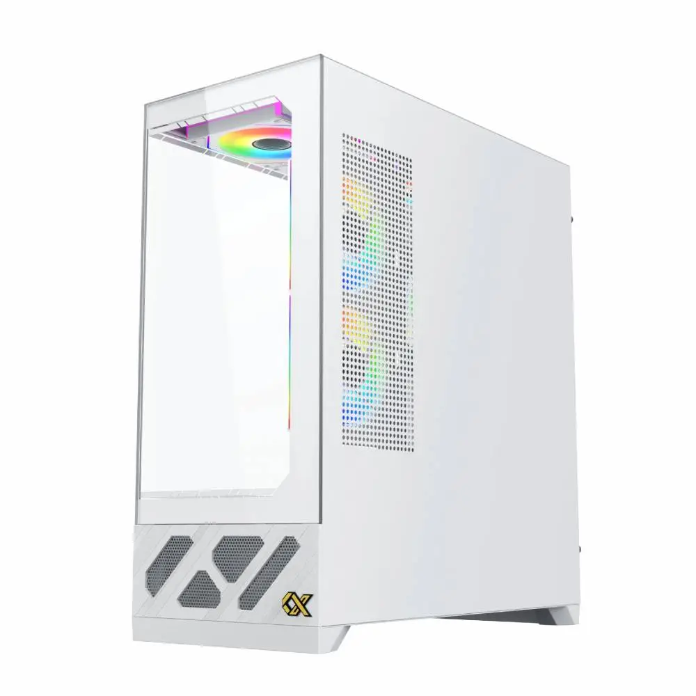 Кутия Xigmatek Alphard Pro Arctic, 6 inch LCD Display, 6 ARGB Fans Case E-ATX