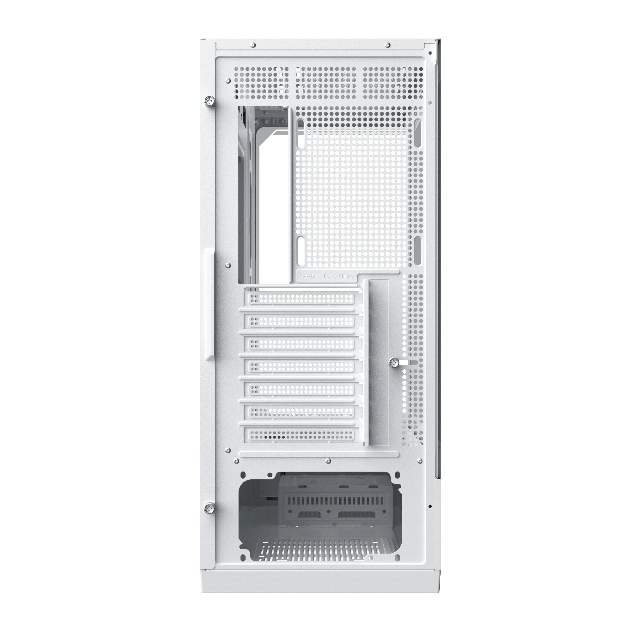 Кутия Xigmatek Alphard Pro Arctic, 6 inch LCD Display, 6 ARGB Fans Case E-ATX