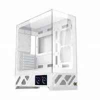 Кутия Xigmatek Alphard Pro Arctic, 6 inch LCD Display, 6 ARGB Fans Case E-ATX