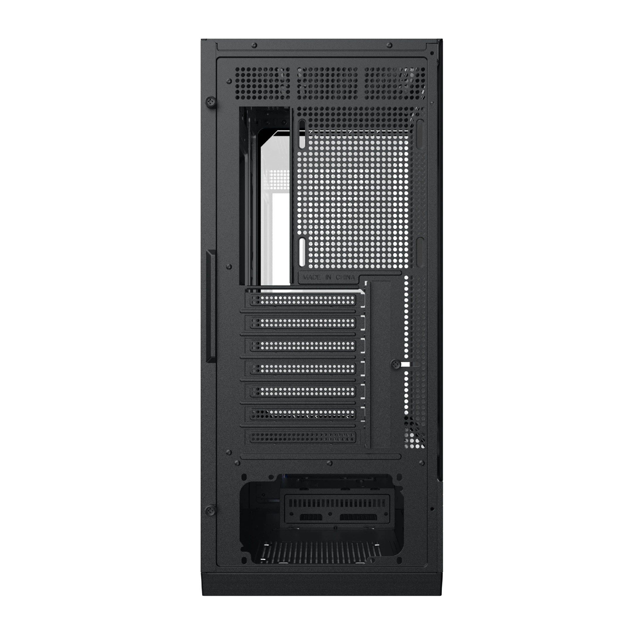 Кутия Xigmatek Alphard Pro, 6 inch LCD Display, 6 ARGB Fans Case E-ATX