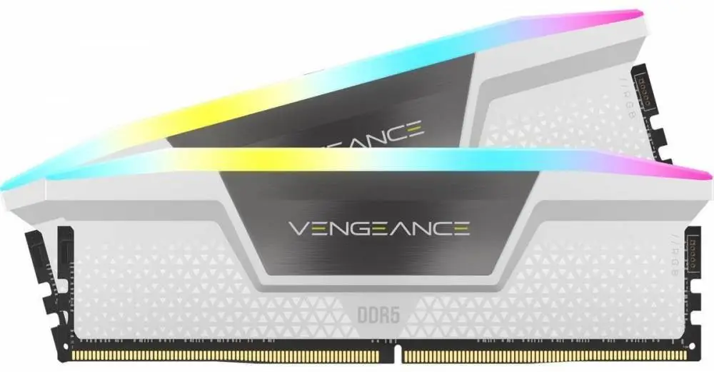 Памет Corsair Vengeance RGB 32GB (2x16GB) DDR5 6000MHz CL30 XMP/EXPO - CMH32GX5M2B60Z30W