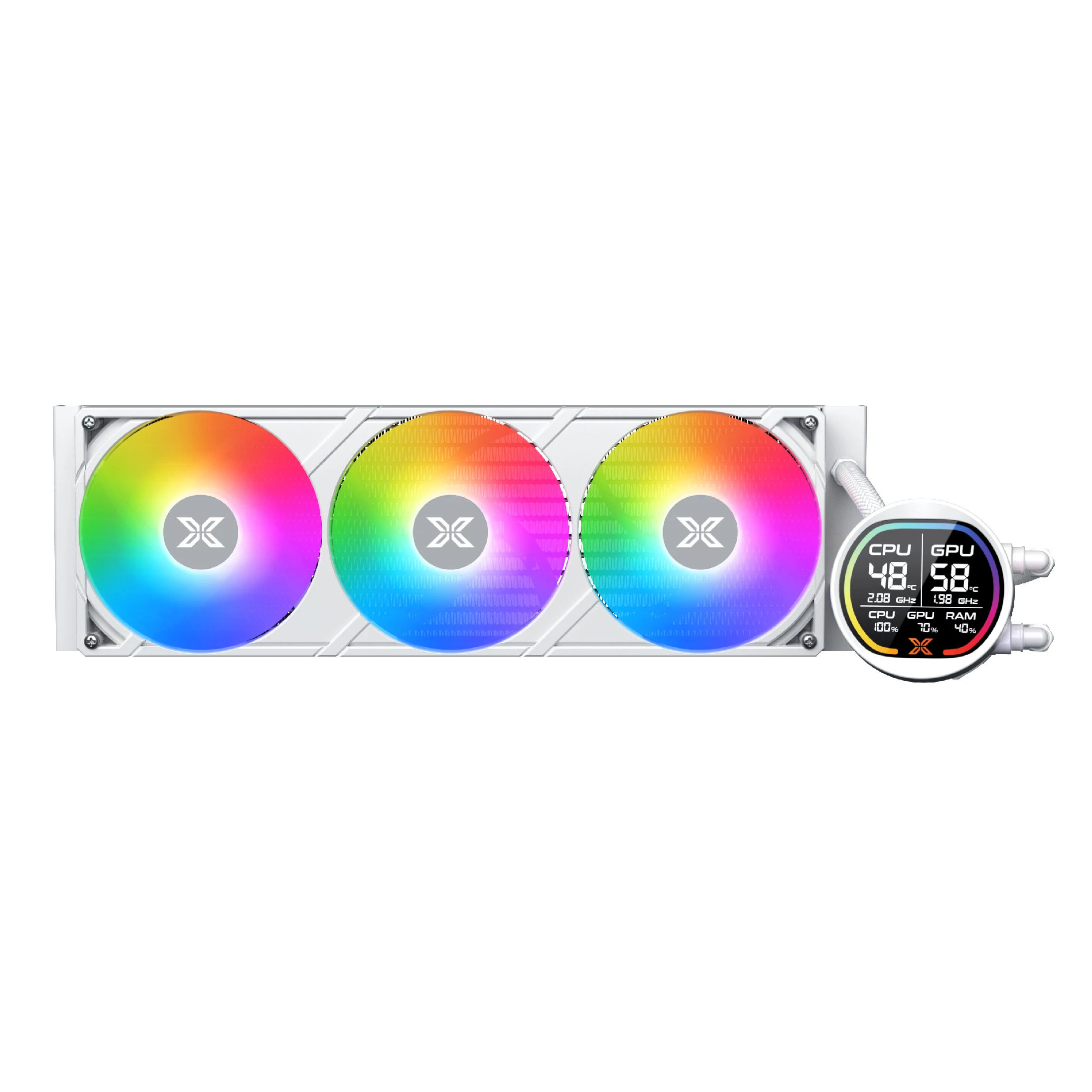 Водно охлаждане Xigmatek LK Pro 360 Digital Arctic 2.7 inch Digital LCD Display Water Cooling