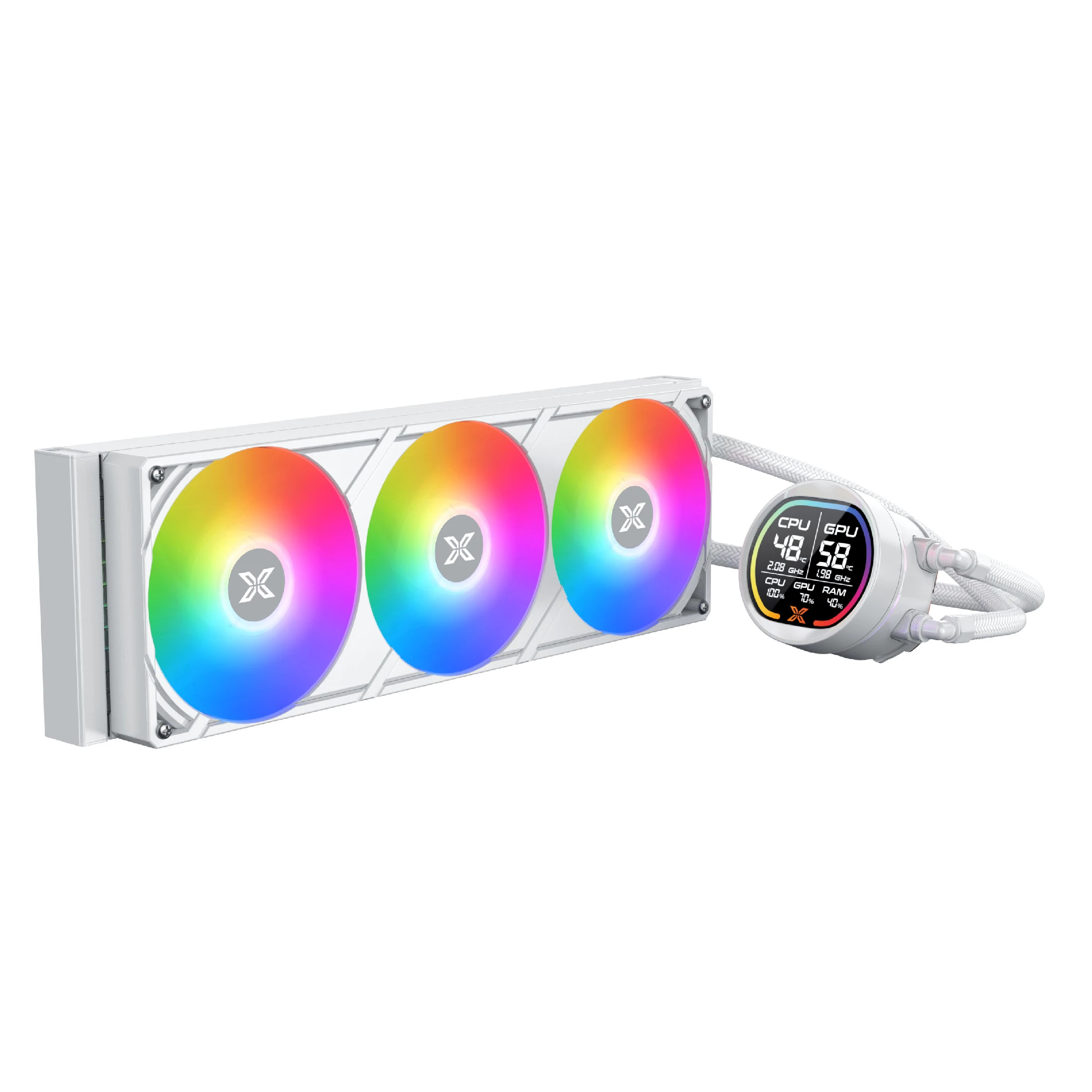Водно охлаждане Xigmatek LK Pro 360 Digital Arctic 2.7 inch Digital LCD Display Water Cooling