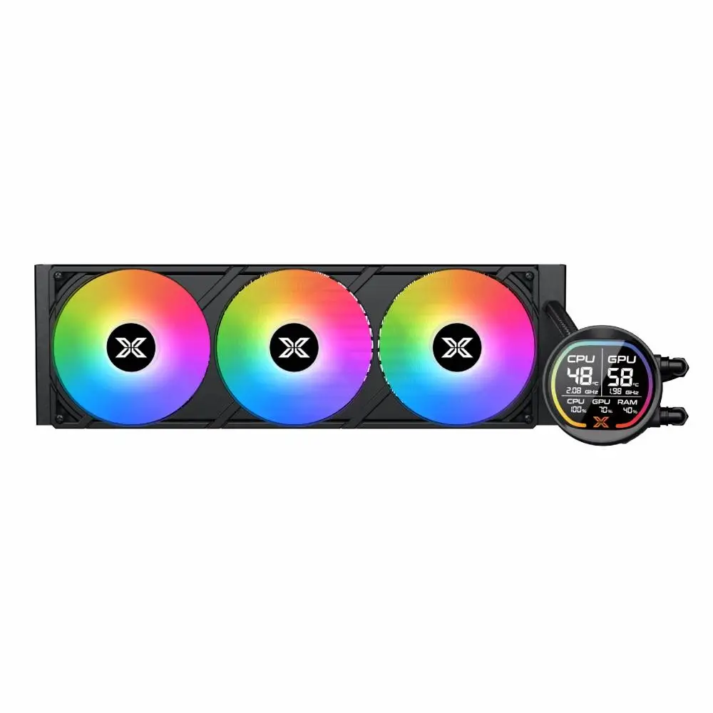 Водно охлаждане Xigmatek LK Pro 360 Digital 2.7 inch Digital LCD Display Water Cooling