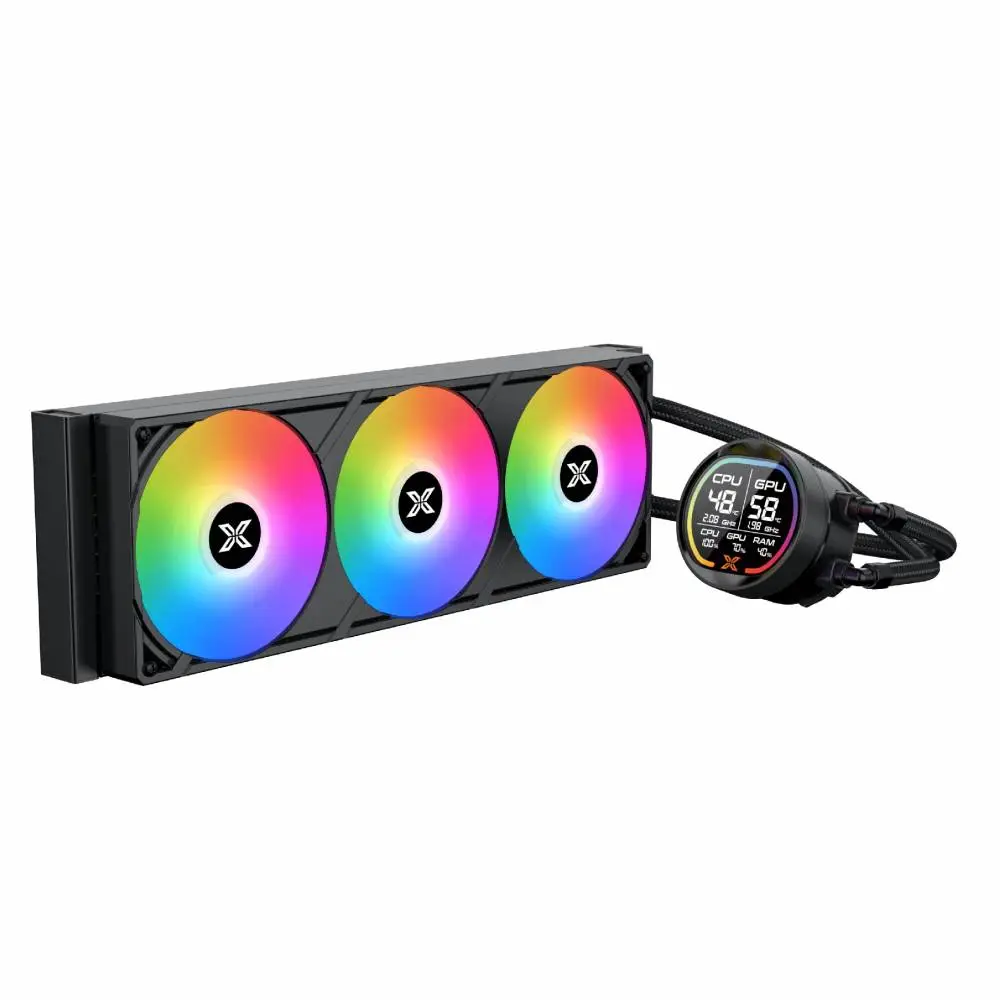 Водно охлаждане Xigmatek LK Pro 360 Digital 2.7 inch Digital LCD Display Water Cooling