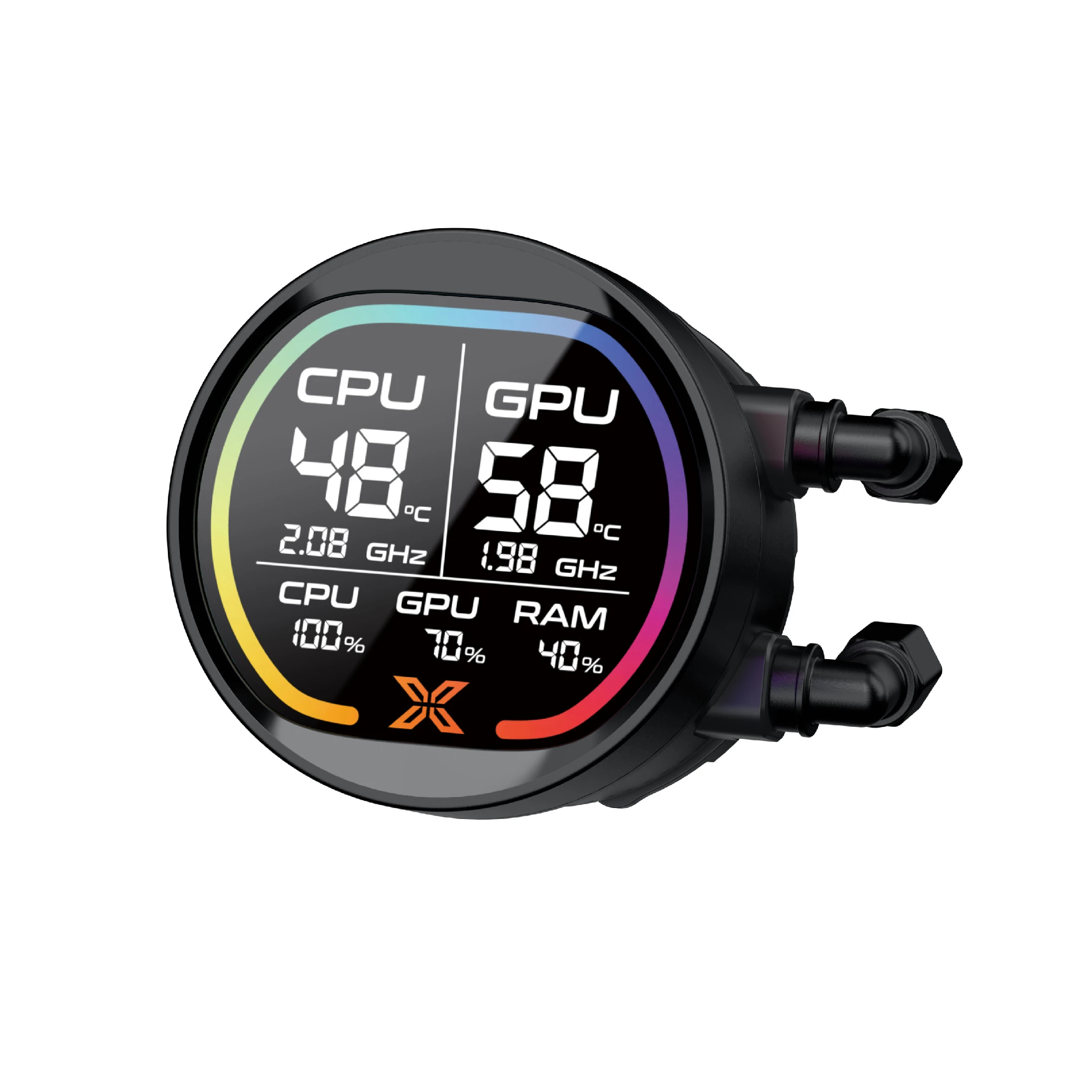 Водно охлаждане Xigmatek LK Pro 360 Digital 2.7 inch Digital LCD Display Water Cooling