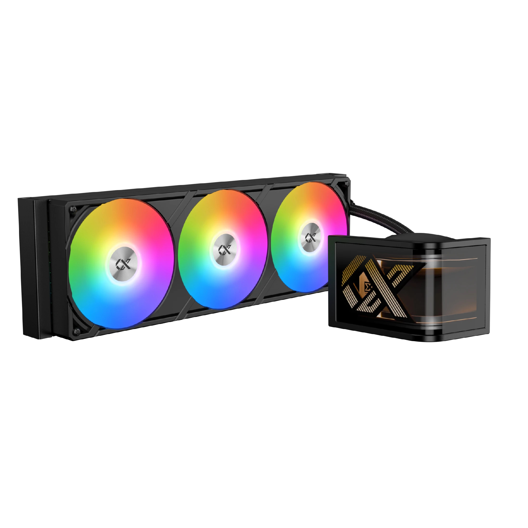 Водно охлаждане Xigmatek Connect Ultra 360 Water Cooling 6.8 inch Curve AMOLED Display