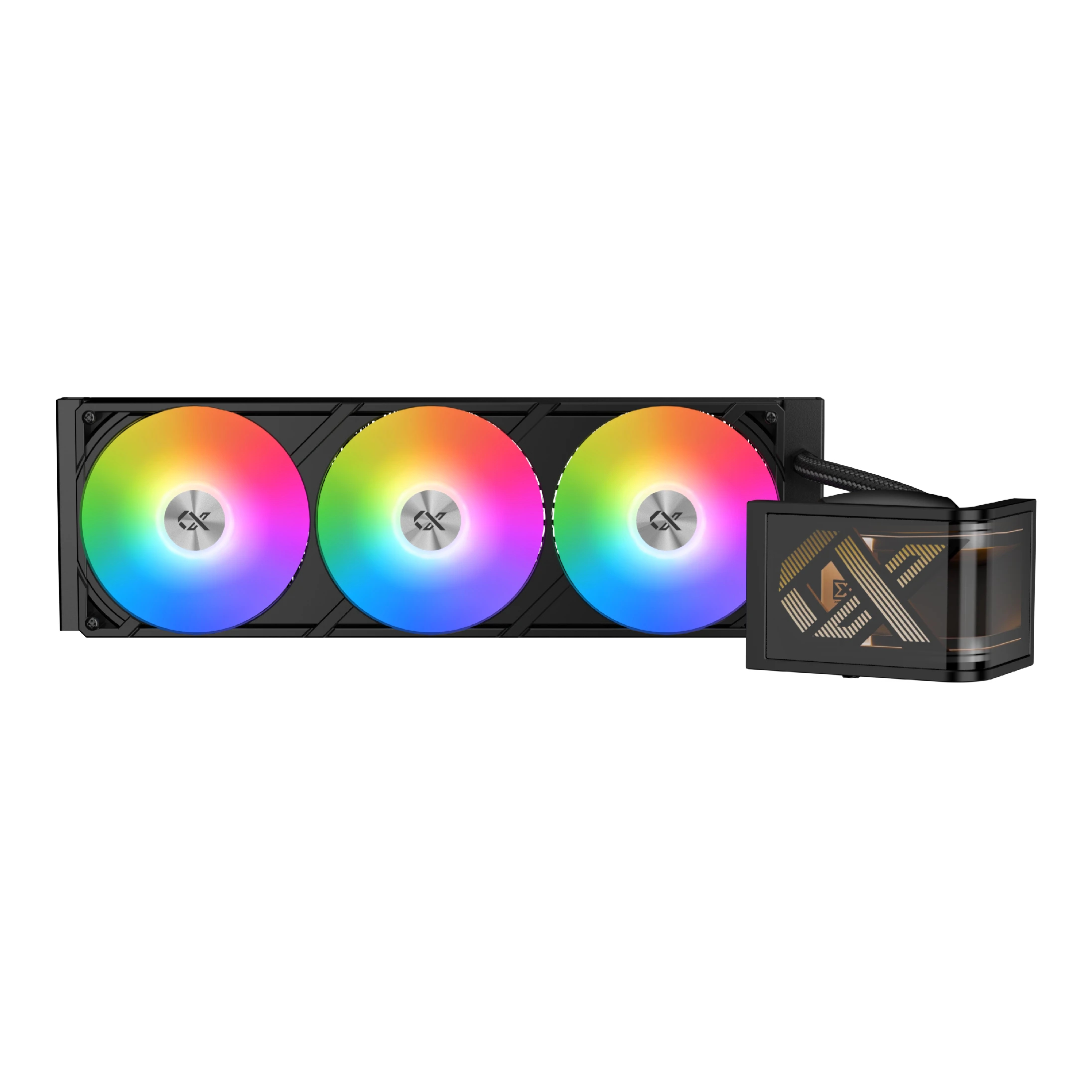 Водно охлаждане Xigmatek Connect Ultra 360 Water Cooling 6.8 inch Curve AMOLED Display