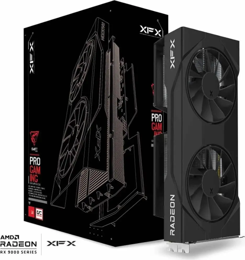 Κάρτα γραφικών XFX Swift Radeon RX 9060 XT OC Gaming Edition 16GB - RX-96TSW16BQ