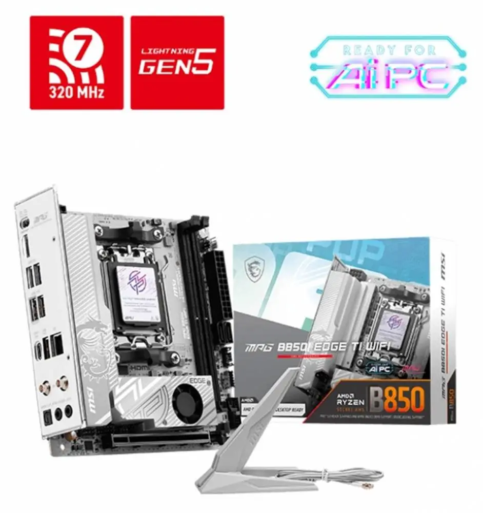 Дънна платка MSI MPG B850I EDGE TI WIFI ITX AM5