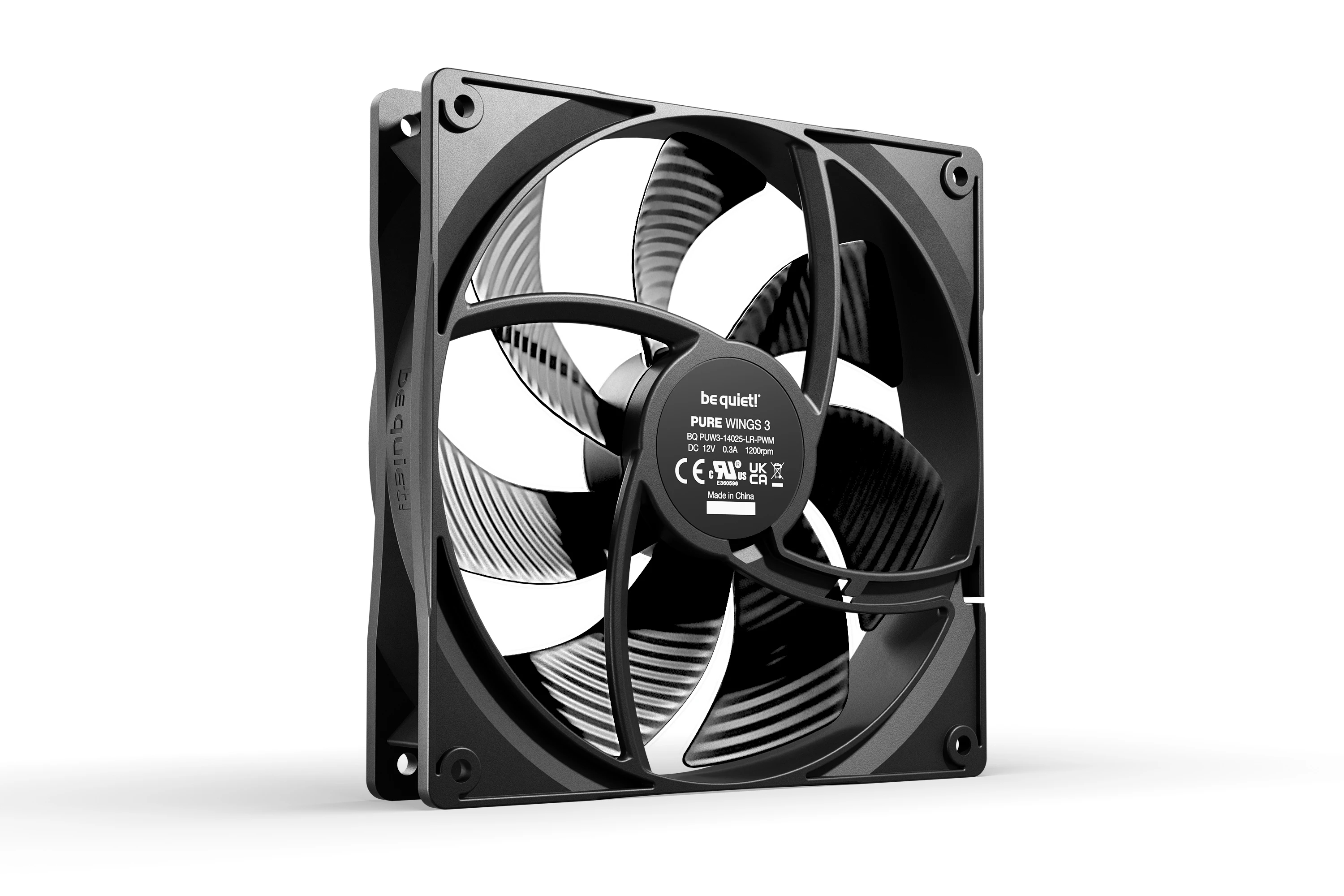 Вентилатори be quiet! PURE WINGS 3 140mm PWM 3-Pack Fans - BL139   