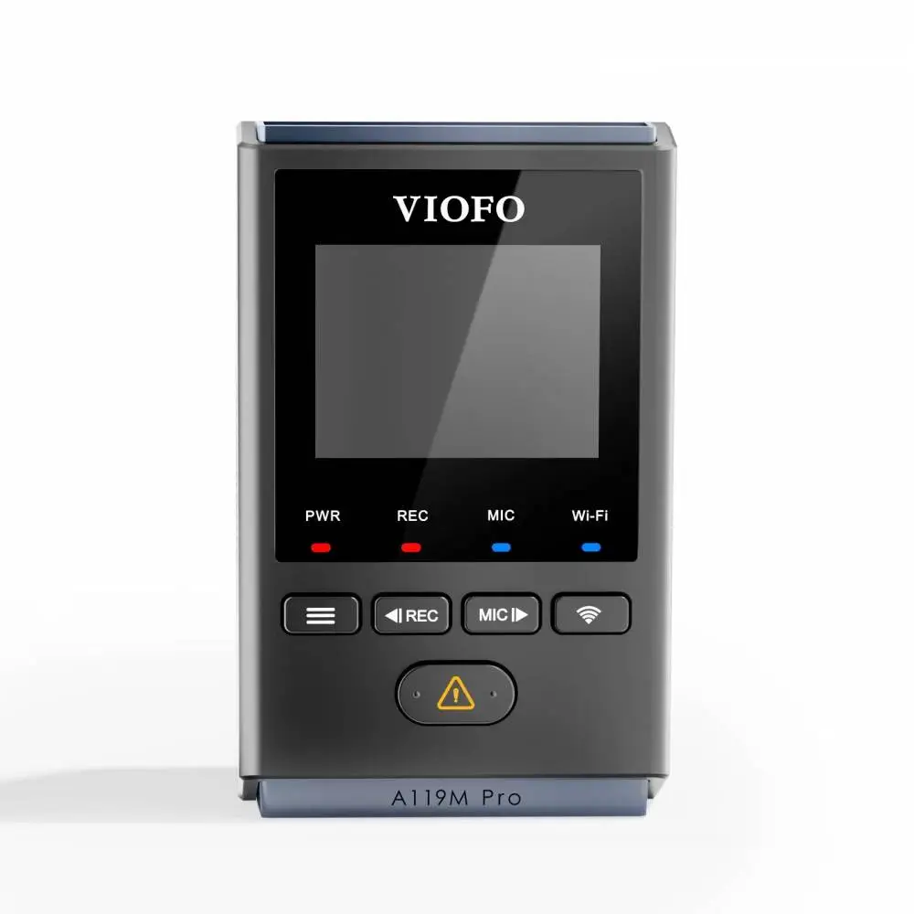VIOFO Видеорегистратор Dash Cam A119 M Pro 4K - 30fps, Sony STARVIS 2, WiFi 6, GPS
