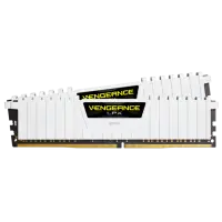 Памет Corsair VENGEANCE LPX 16GB (2x8GB) DDR4 3200MHz C16 White - CMK16GX4M2E3200C16W