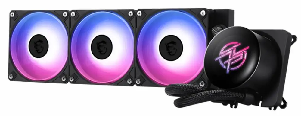 Водно охлаждане MSI MPG CORELIQUID P13 360, LCD 2.1” IPS, Black