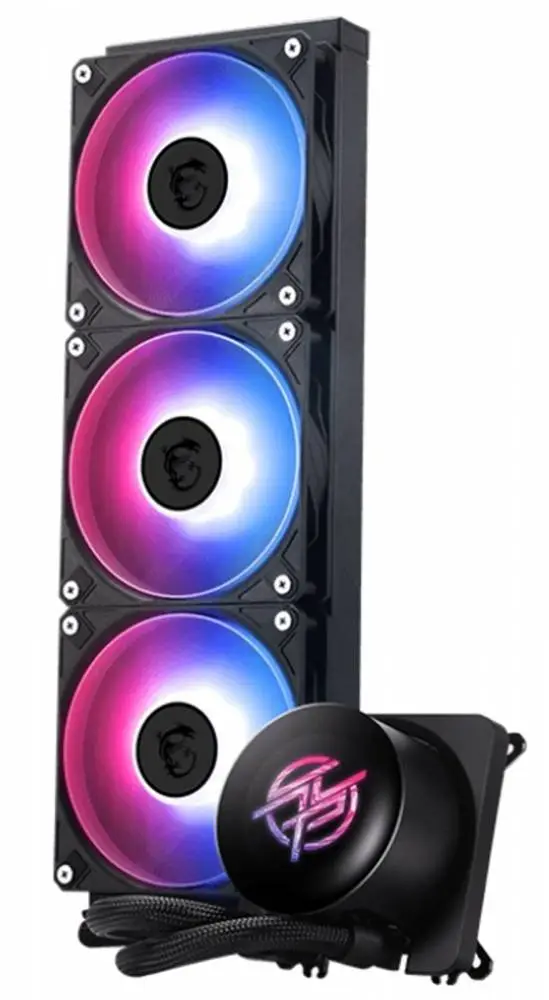 Водяне охолодження MSI MPG CORELIQUID P13 360, LCD 2.1” IPS, Black