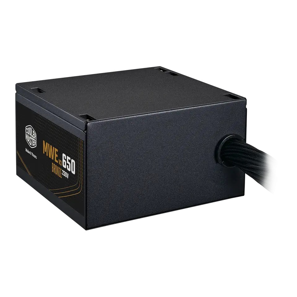 Захранване Cooler Master MWE Gold V3 650W 80 Plus Bronze, ATX 3.1 - MPE-6501-ACABW-3BEU