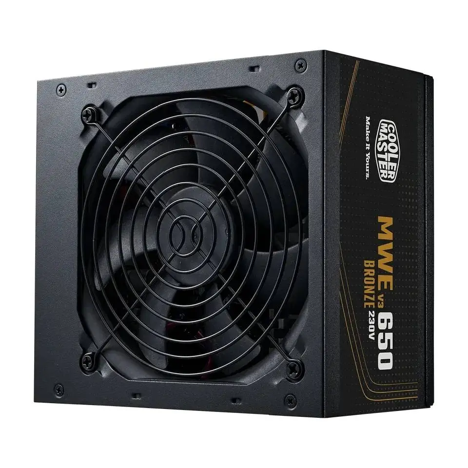 Захранване Cooler Master MWE Gold V3 650W 80 Plus Bronze, ATX 3.1 - MPE-6501-ACABW-3BEU