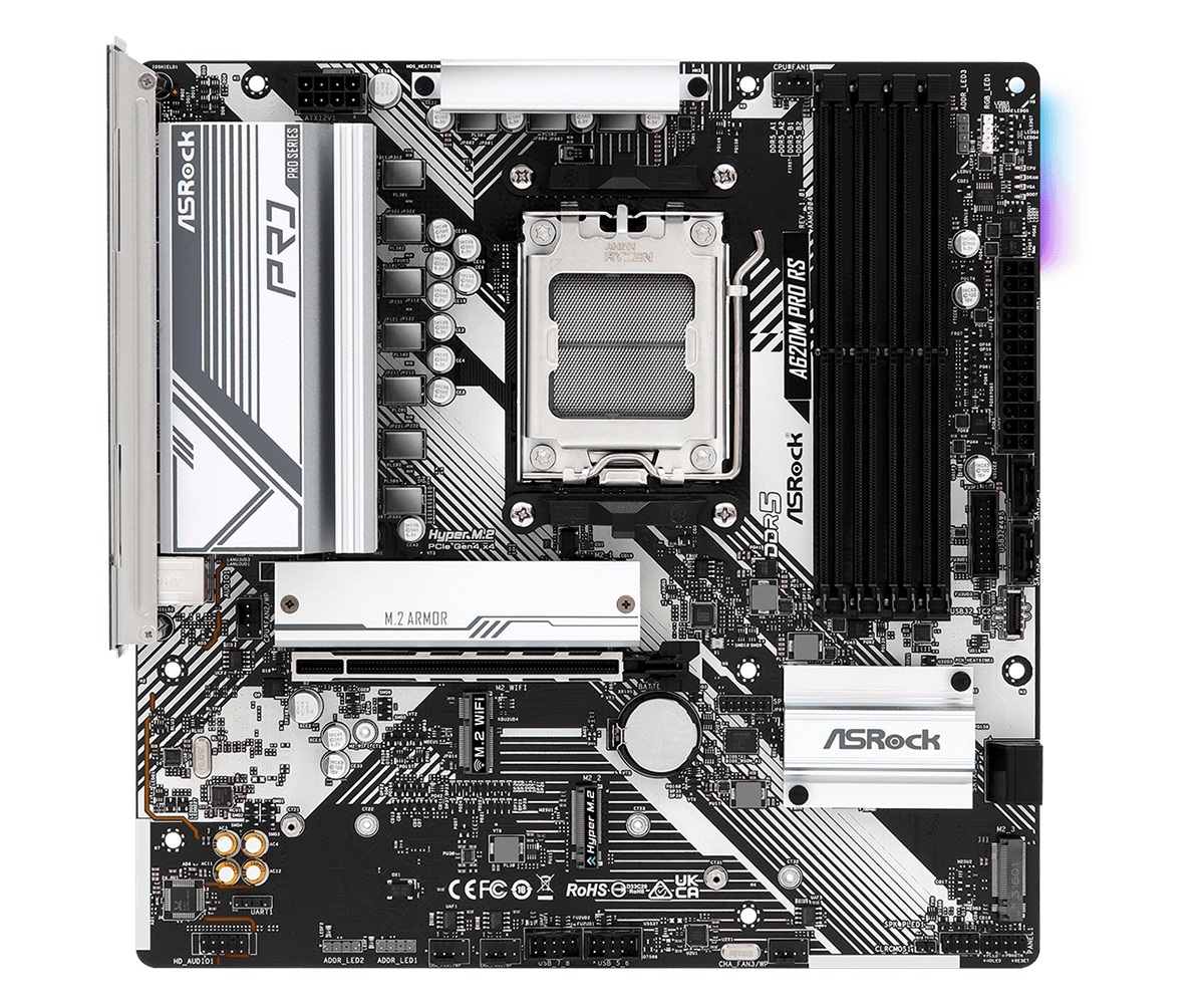 Дънна платка Asrock A620AM PRO RS AM5