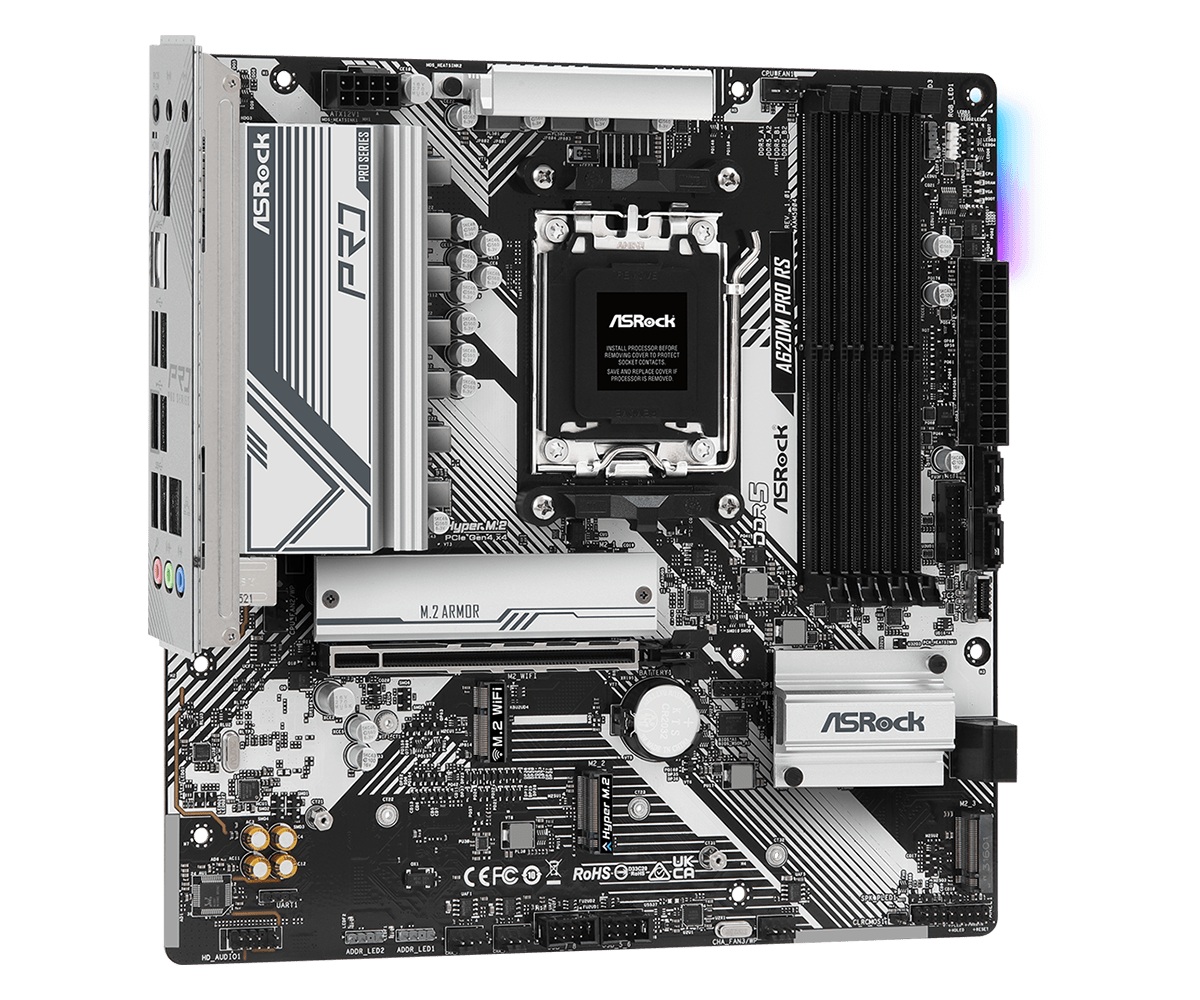 Дънна платка Asrock A620AM PRO RS AM5