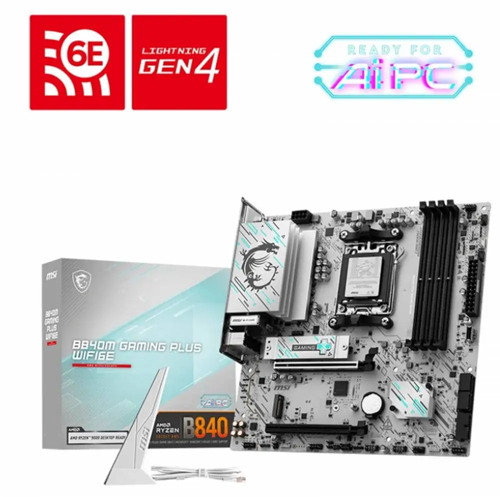 Дънна платка MSI B840M GAMING PLUS WIFI6E AM5
