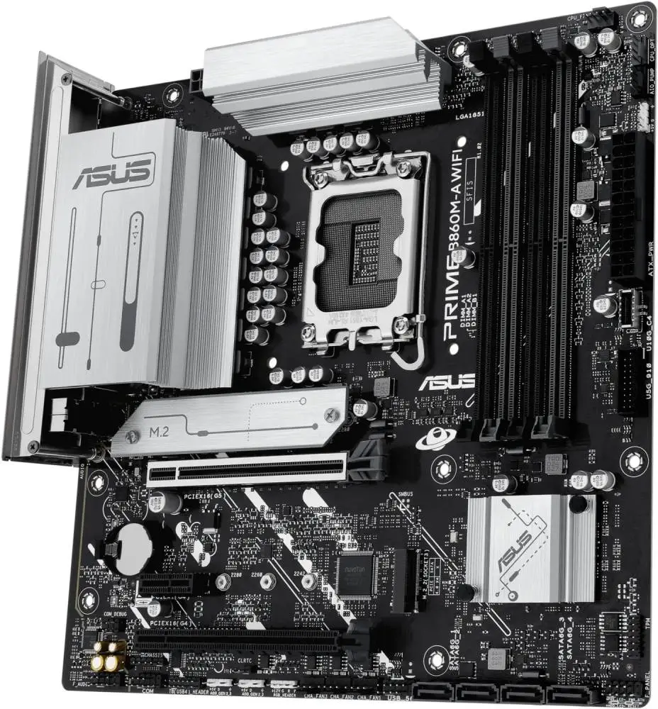 Дънна платка ASUS PRIME B860M-A WIFI LGA1851 - 90MB1JY0-M0EAY0