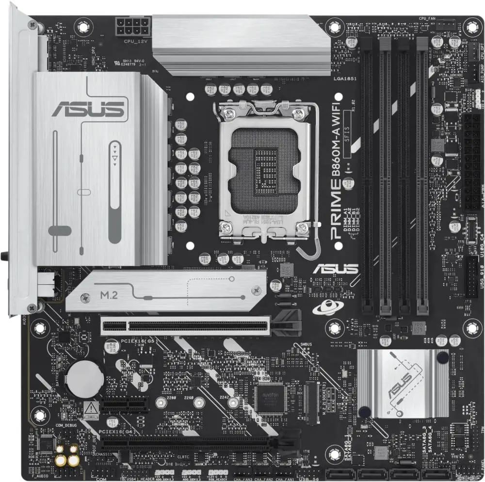 Дънна платка ASUS PRIME B860M-A WIFI LGA1851 - 90MB1JY0-M0EAY0