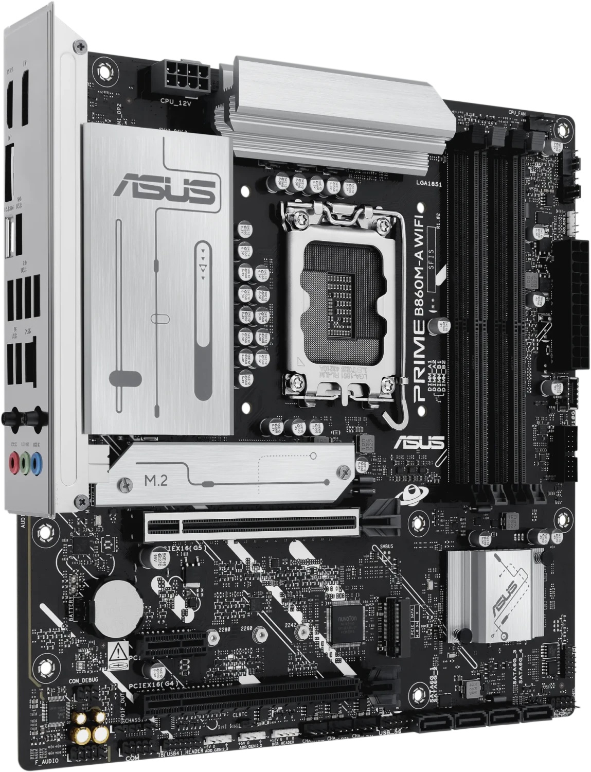 Дънна платка ASUS PRIME B860M-A WIFI LGA1851 - 90MB1JY0-M0EAY0