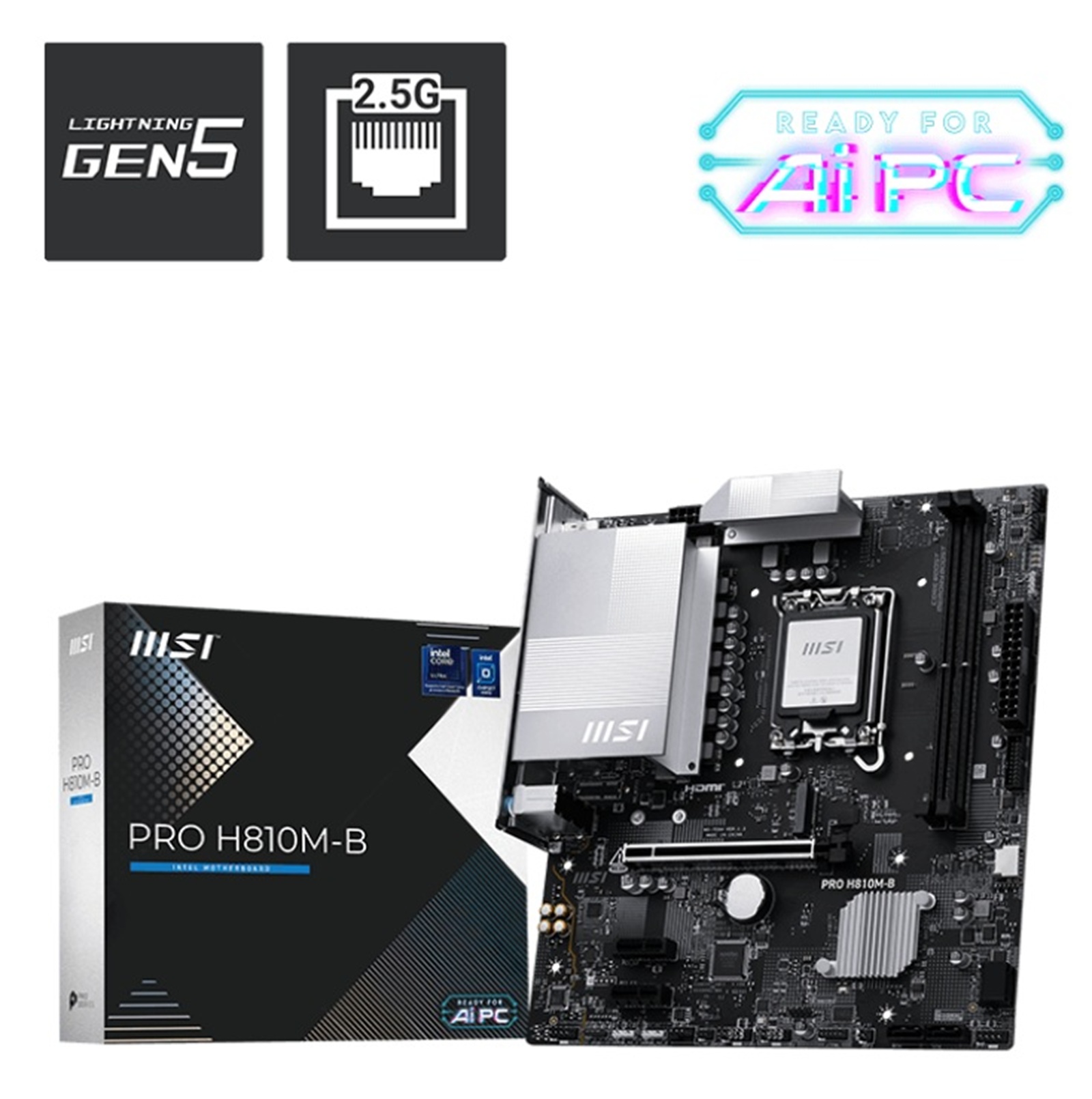 Μητρική πλακέτα MSI PRO H810M-B LGA1851