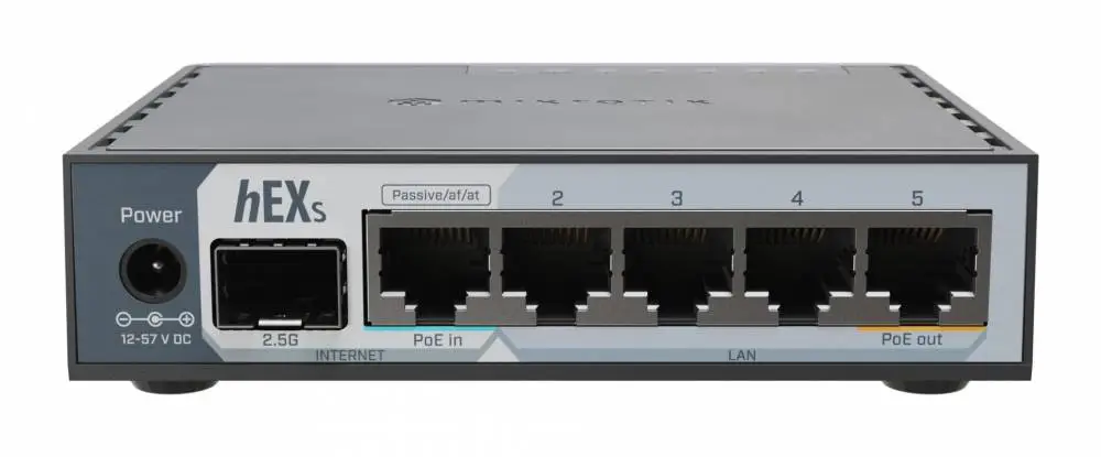 Mikrotik Ρούτερ E60iUGS hEX S routerOS L4