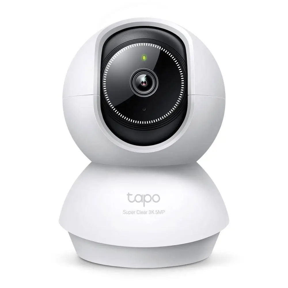 TP LINK Домашна охранителна камера с AI, 3K 5MP (2880&times;1620 px), H.264, microSD, 2.4 GHz Wi-Fi