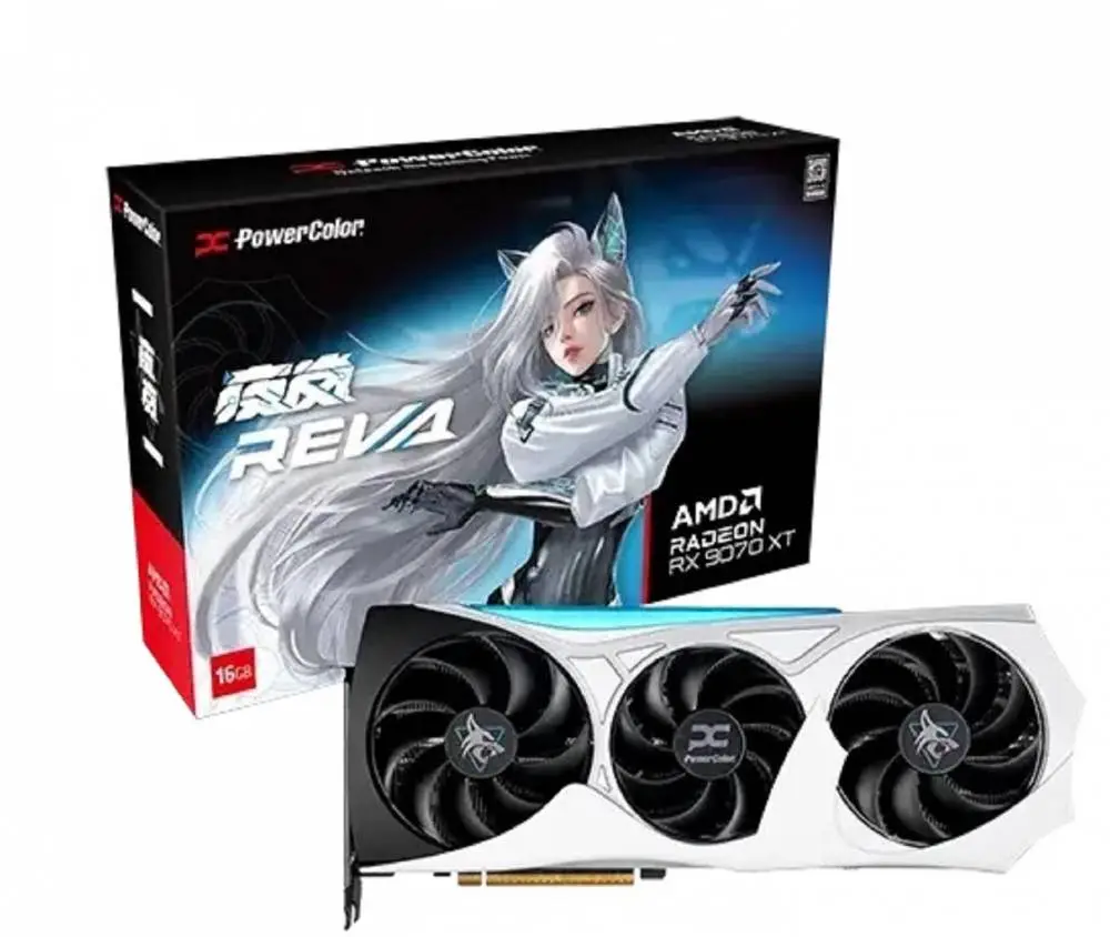 Κάρτα γραφικών PowerColor Radeon RX 9070 XT HELLHOUND OC REVA EDITION 16GB GDDR6