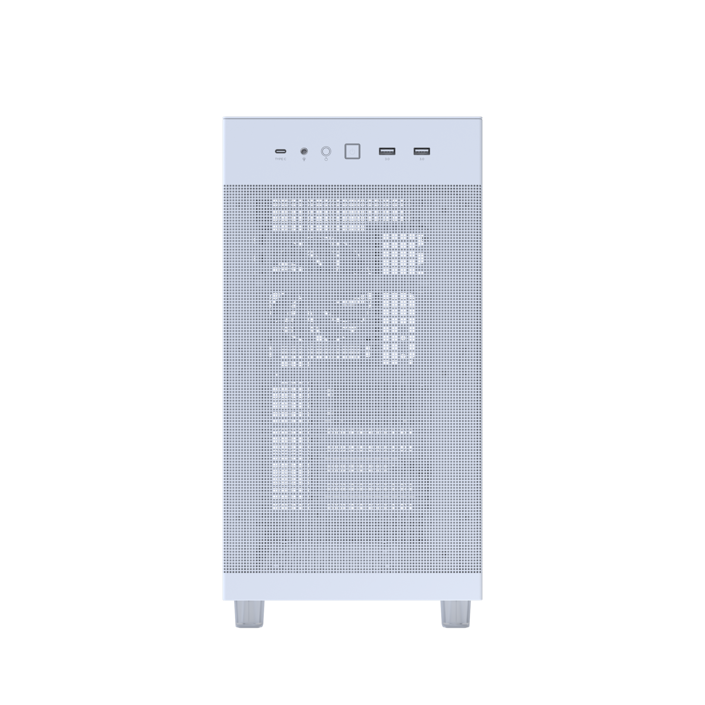 Кутия ASUS PRIME AP303 TG Compact ATX Case White