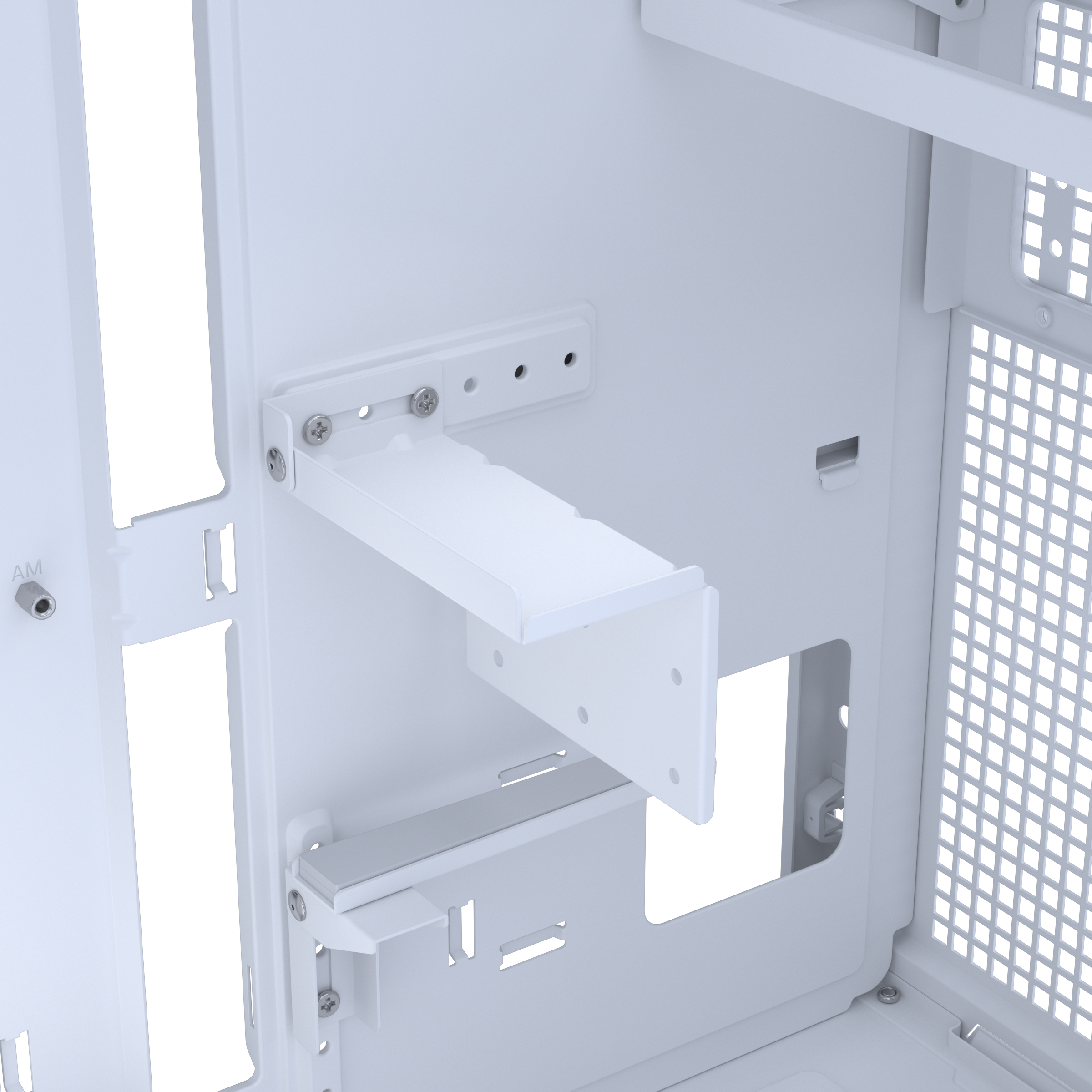 Кутия ASUS PRIME AP303 TG Compact ATX Case White