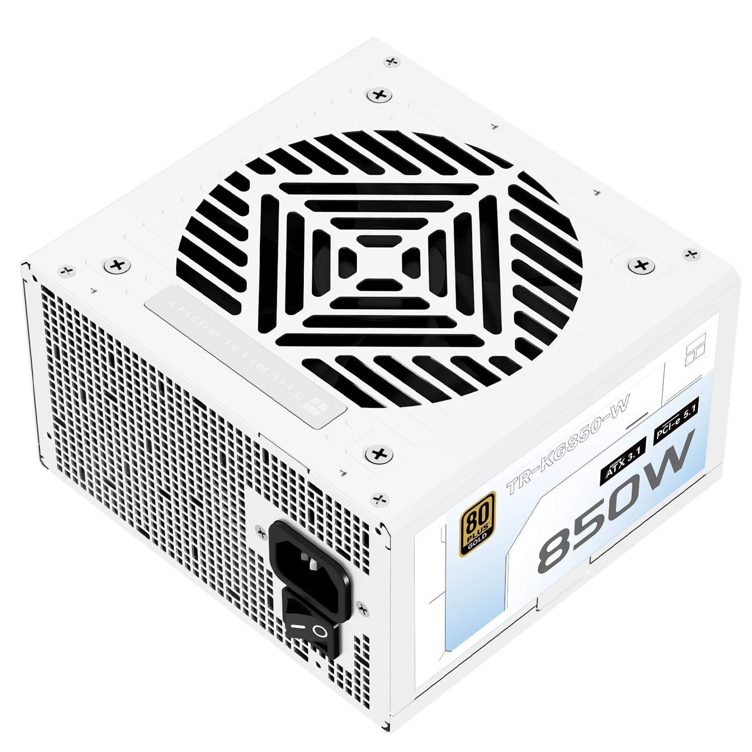 Захранване Thermalright TR-KG850-W White 850W Gold, ATX 3.1, Full Modular PSU