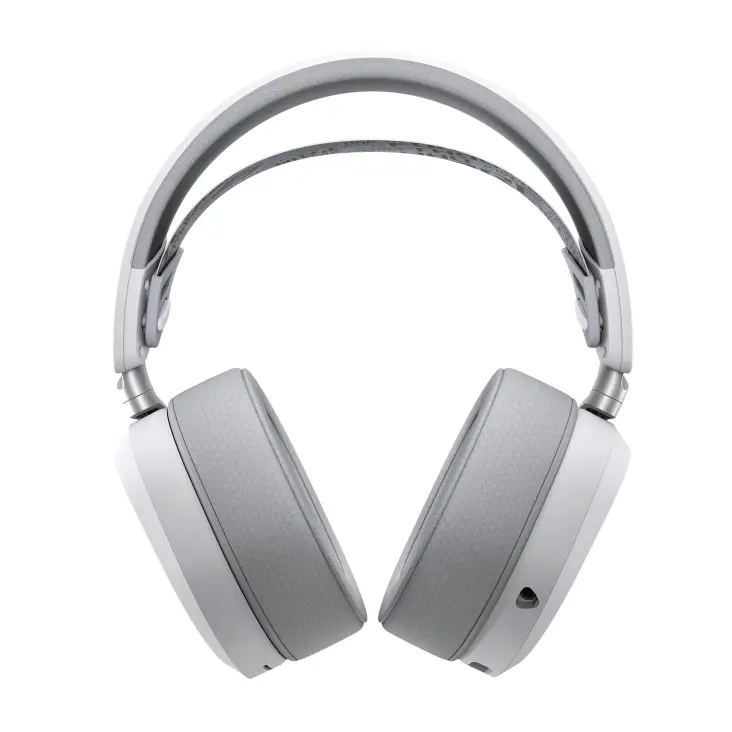 Геймърски безжични слушалки ASUS ROG Pelta White - USB-C, Aura Sync RGB