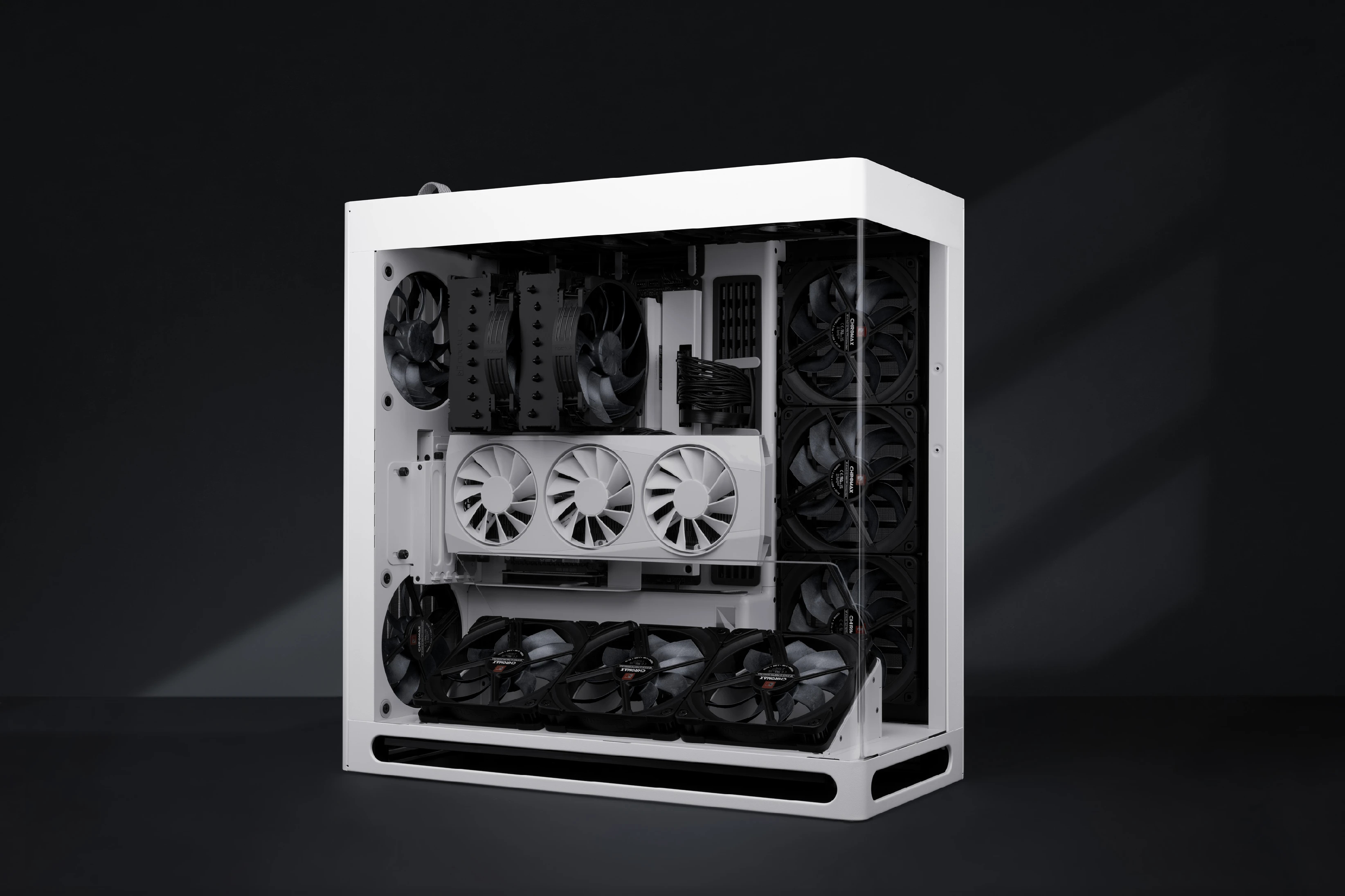 Вентилатор Noctua NF-A14x25r G2 PWM chromax.black Fan 140mm