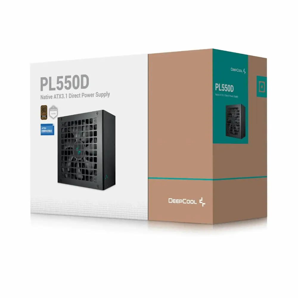 Захранване DeepCool PL550-D PSU ATX 3.1 550W Bronze