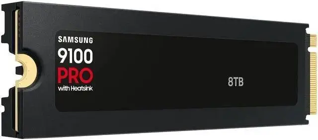 Диск SSD SAMSUNG 9100 PRO Heatsink 8TB M.2 PCIe Gen 5.0 x2 NVMe - MZ-VAP8T0CW