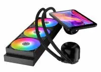 Водно охлаждане XIGMATEK Connect Pro 360 ARGB, 7&rdquo; Color LCD Water Cooler
