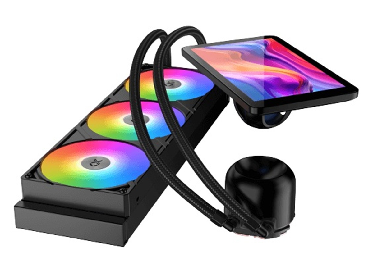 Водно охлаждане XIGMATEK Connect Pro 360 ARGB, 7” Color LCD Water Cooler