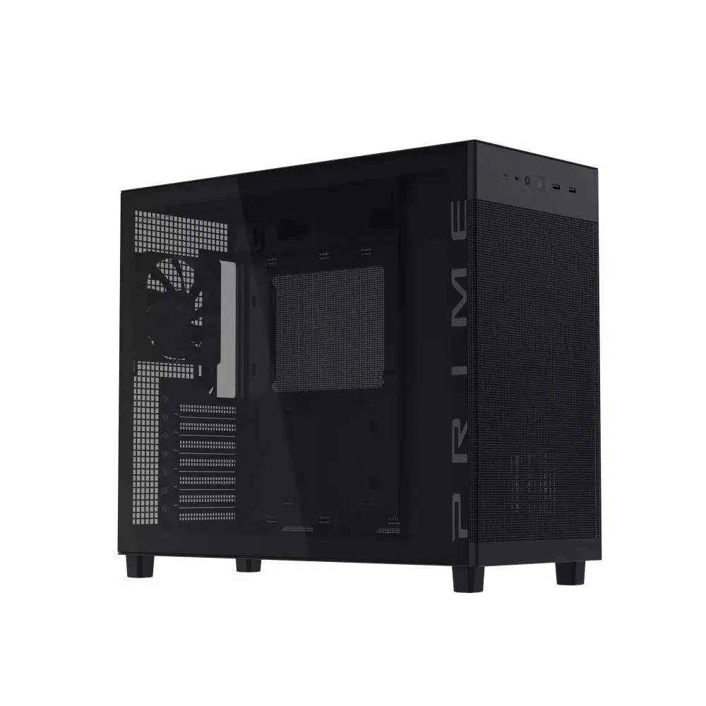 Кутия ASUS PRIME AP303 TG Compact ATX Case Black