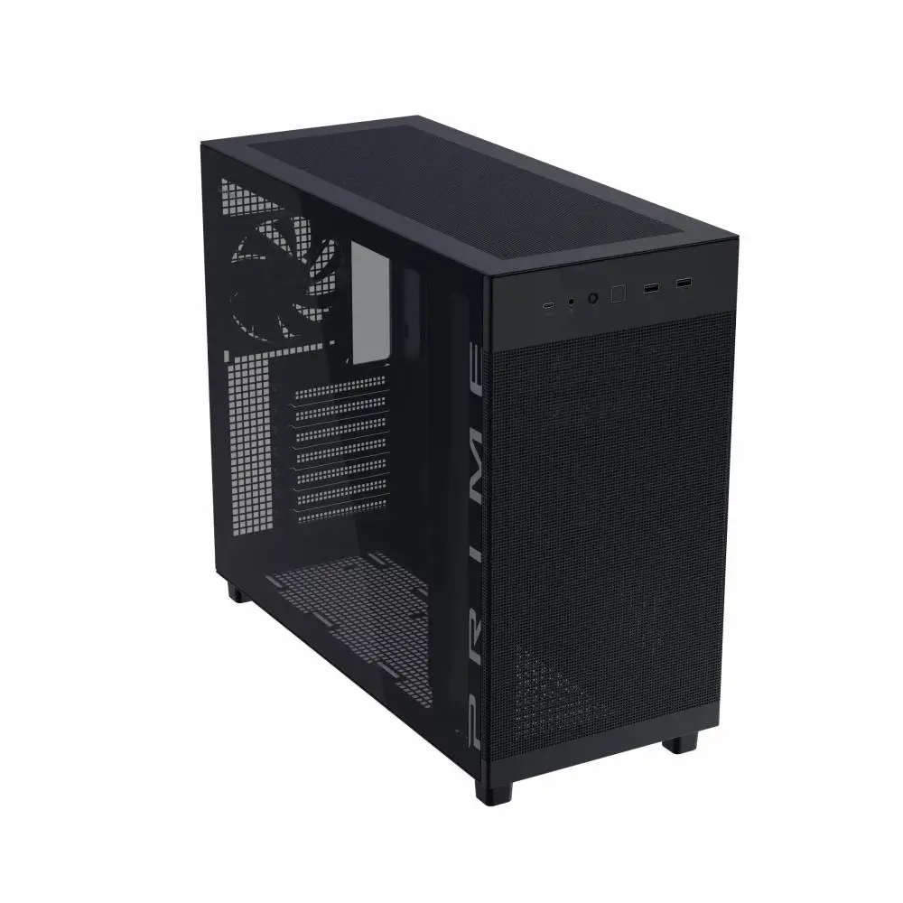 Кутия ASUS PRIME AP303 TG Compact ATX Case Black