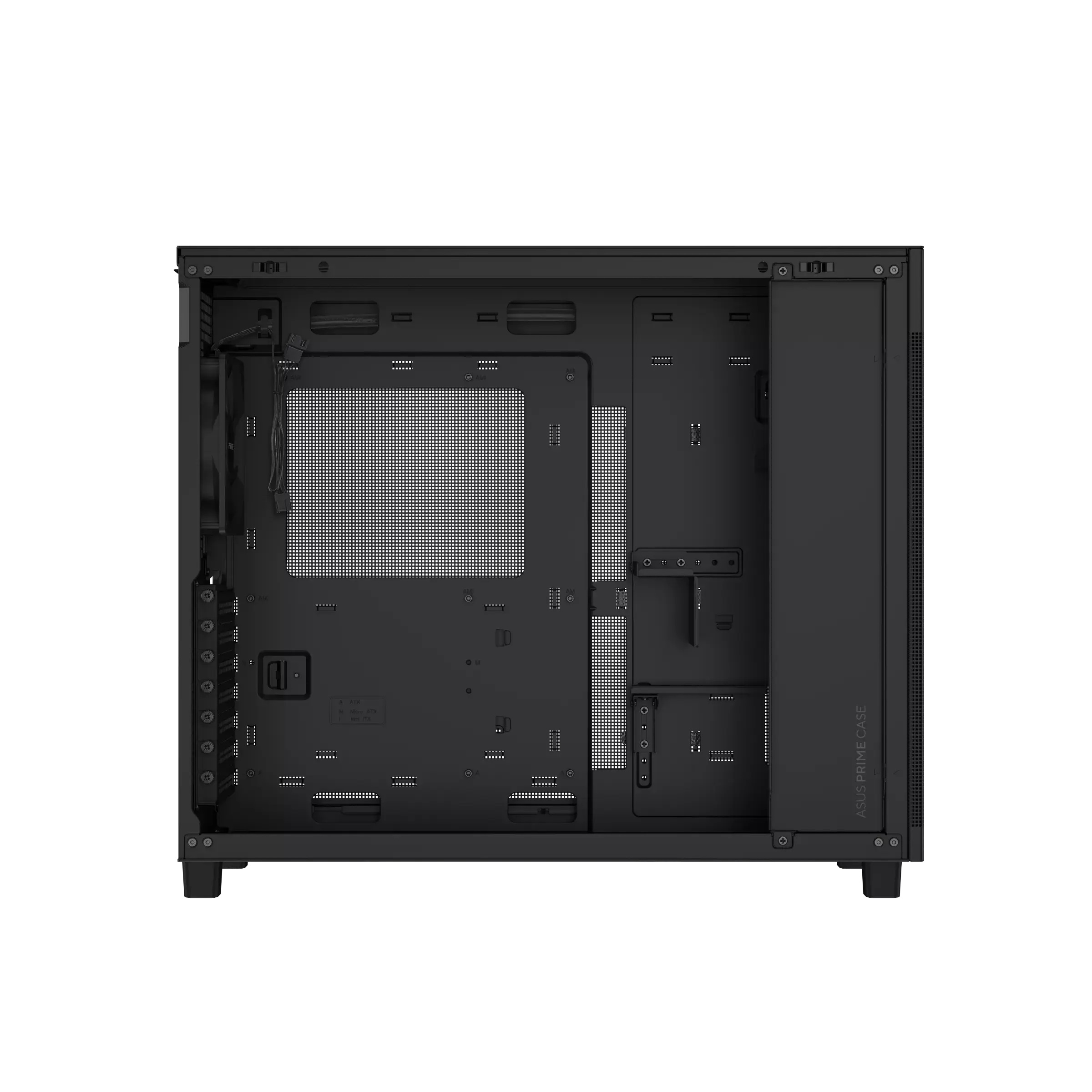 Кутия ASUS PRIME AP303 TG Compact ATX Case Black
